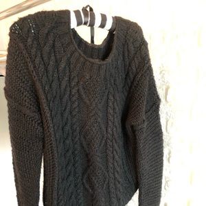Smythe cable knit sweater